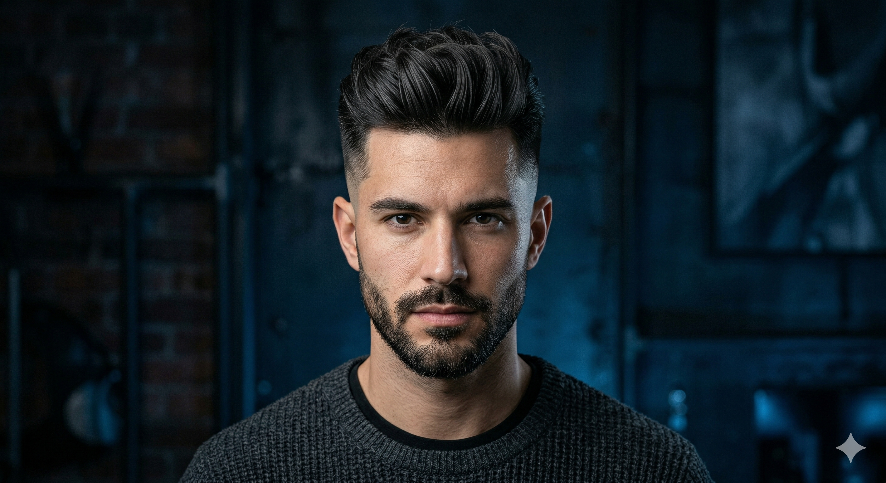 Beispiel eines modernen Herrenschnitts im Cut Atelier Wuppertal