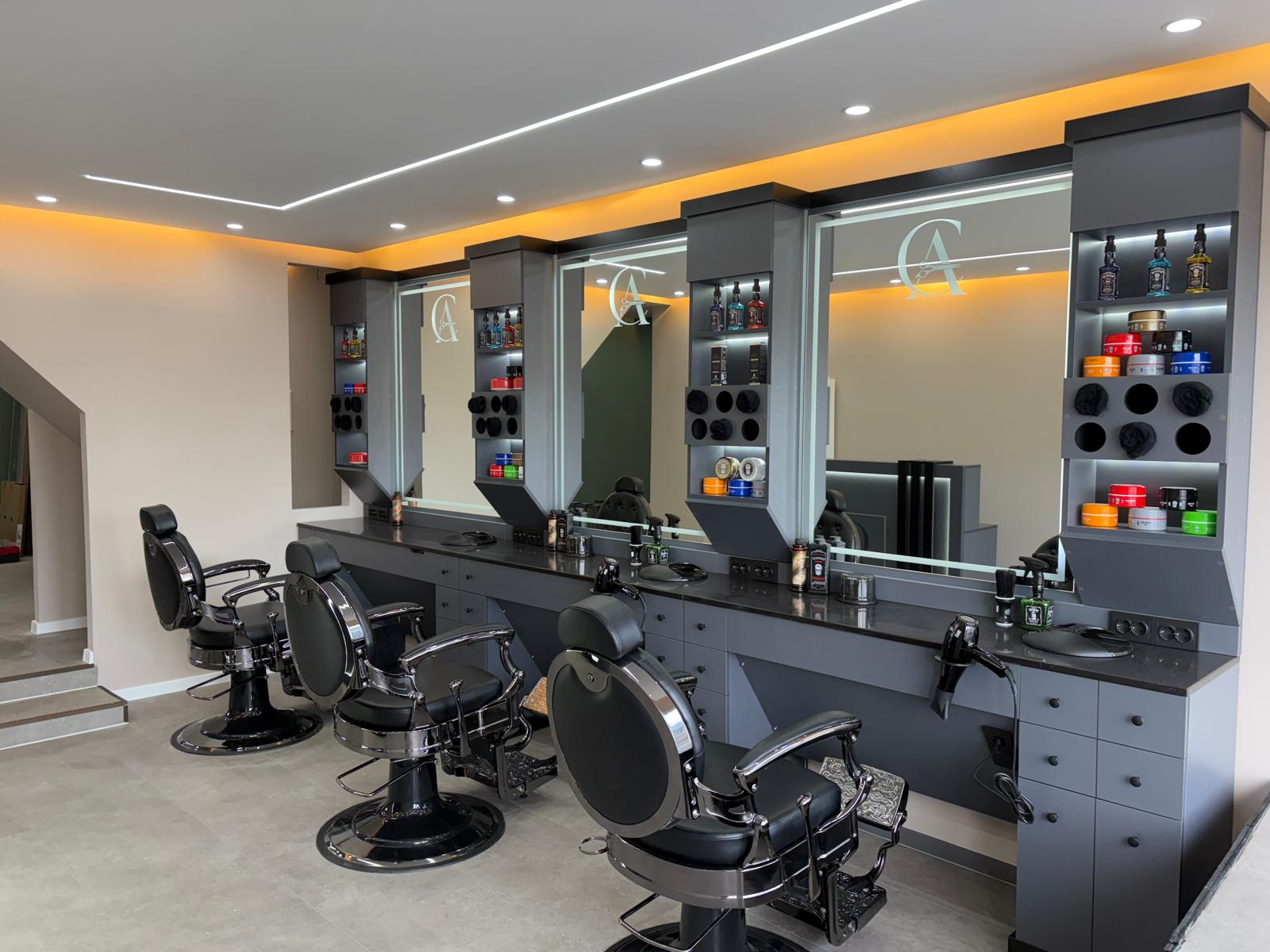 Innenraum von Cut Atelier in Wuppertal